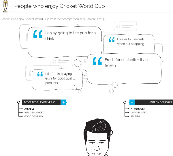 cricket world cup fans