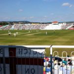 view from scarborough cricket club tea room