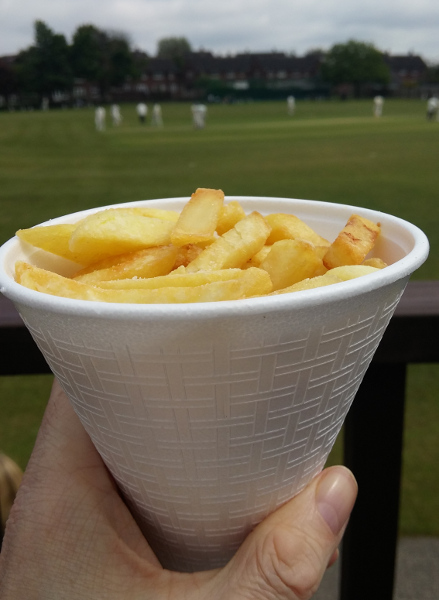 chips at the cricket