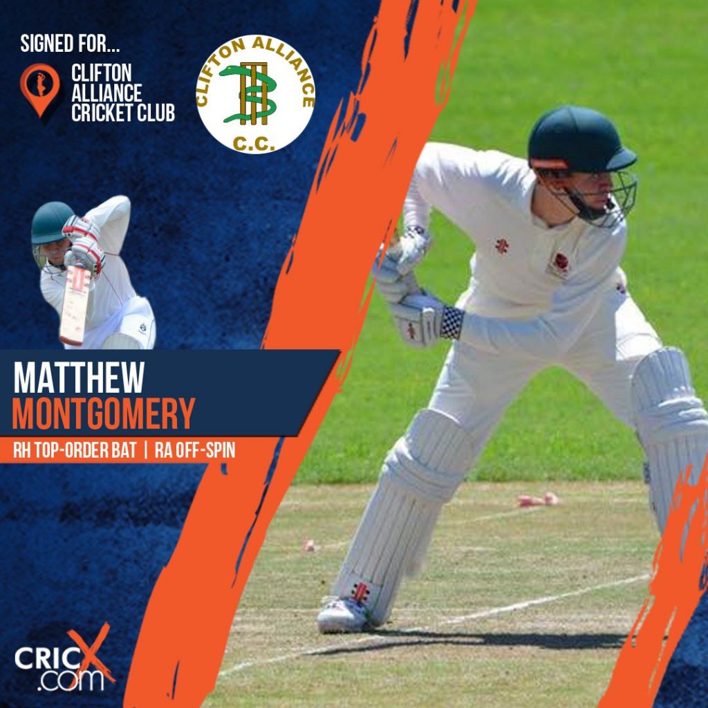 Matthew Montgomery cricketer