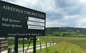 Airedale cricket sign