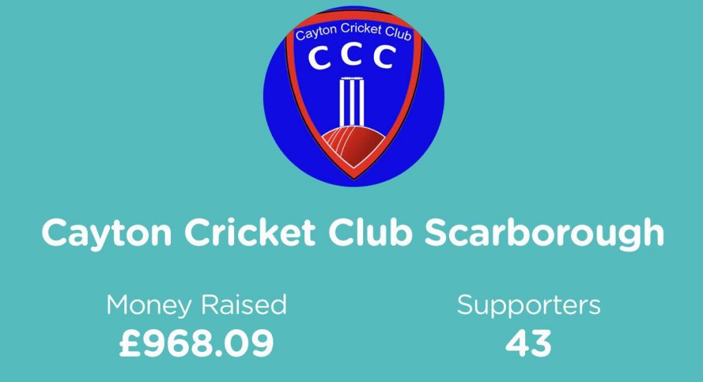 How to fundraise Cayton cricket club