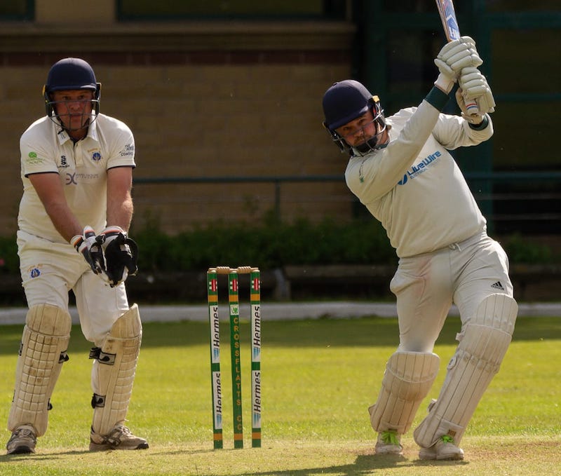 crossflatts cricket club action