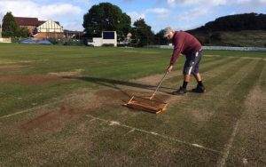 cricket groundsmen