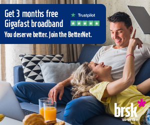 brsk broadband offer - 3 months free