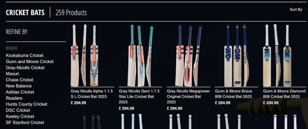 serious cricket - cricket bats 2023