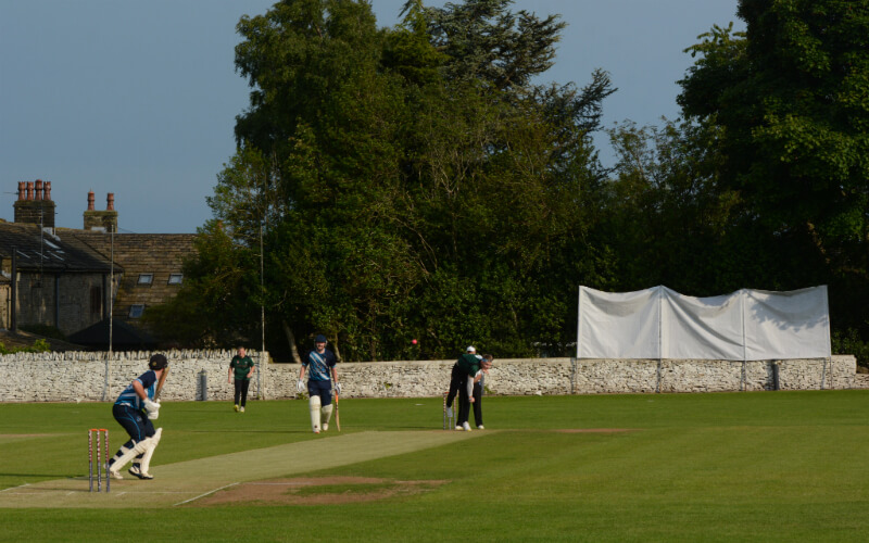 Huddersfield Cricket League: Sixes among the llamas at Denby