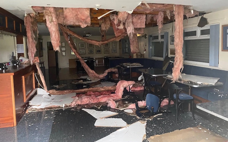 How Mytholmroyd CC bounced back from a collapsed ceiling